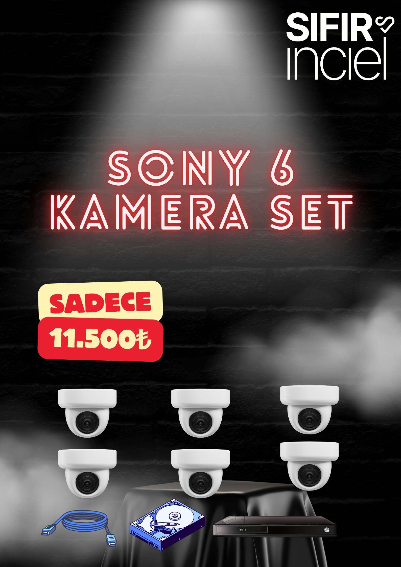 Sony 6  kamera SET
